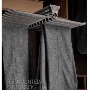 SLIDIND DOUBLE ROW PANTS RACK