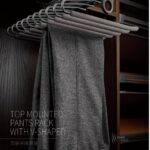 Sliding Side Mounted Pants Rack